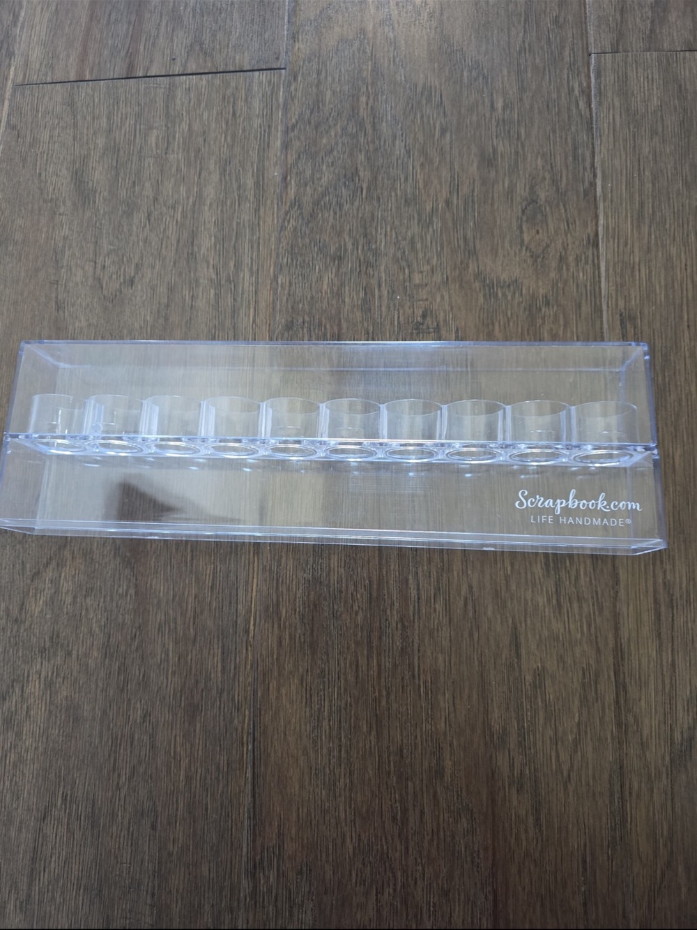 Clear Stackable ColorCase Storage Organizer for 1 oz Bottles